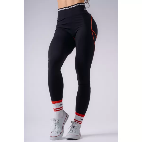  Ženske tajice NEBBIA OLYMPIA HIGH-WAIST 935 CRNA 