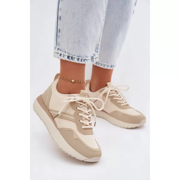  Ženske tenisice BIG STAR SHOES TT274278 BEŽ 