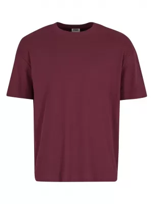 Muška majica kratkih rukava URBAN CLASSICS TB7616 TREŠNJA