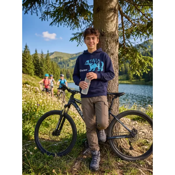  Dječji sweatshirt ALTISPORT ALM193422 TAMNOPLAVA 