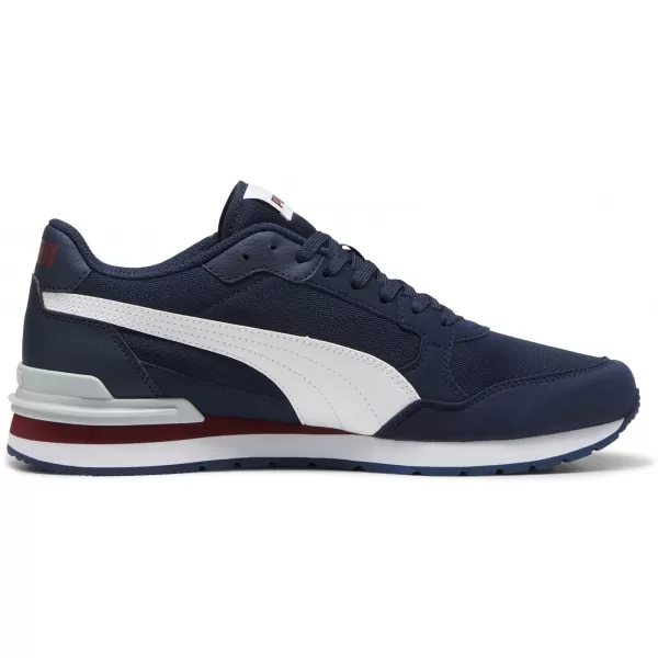  Čizme PUMA ST RUNNER V4 MESH 39966602 CLUB NAVY/ KLUB TAMNOPLAVA/PUMA BIJELA/TIMSKA KRALJEVSKA CRVENA/PLATINASTO SIVA 