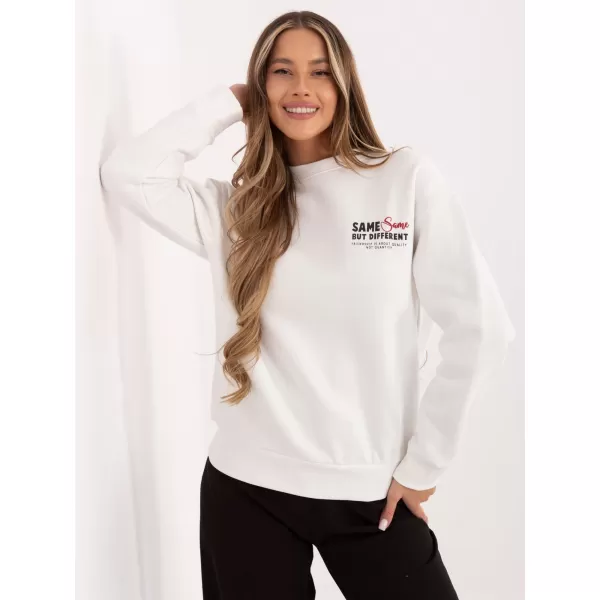  Ženski sweatshirt SUBLEVEL D10608BC02568J BIJELA 