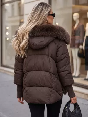 Ženska jakna DSTREET TY5889 LJUBIČASTA