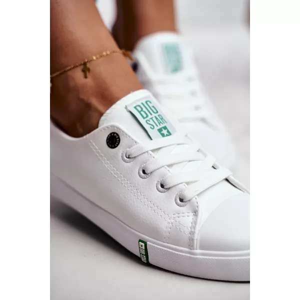  Ženske tenisice BIG STAR SHOES GG274006 BIJELO/ZELENO 