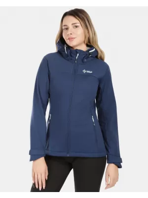 Ženska softshell jakna KILPI ONTAVIA-W 1L0113KI TAMNOPLAVA