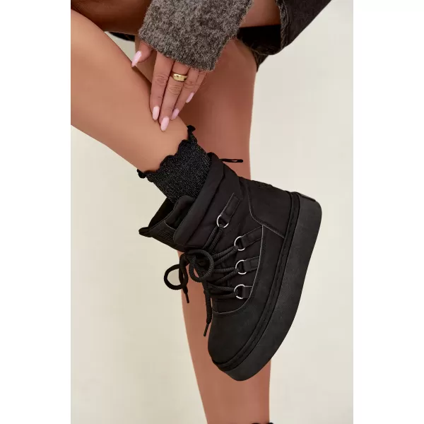  Ženski snjegovići BIG STAR SHOES UU274189 CRNA 