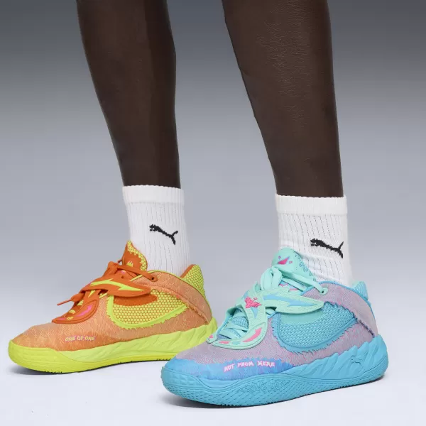  Tenisice za košarku PUMA MB.05 RICK & MORTY 312130-01 RICKIE NARANČASTA 