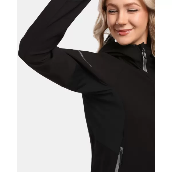  Ženska softshell jakna KILPI BALEO-W 1L0114KI CRNA 
