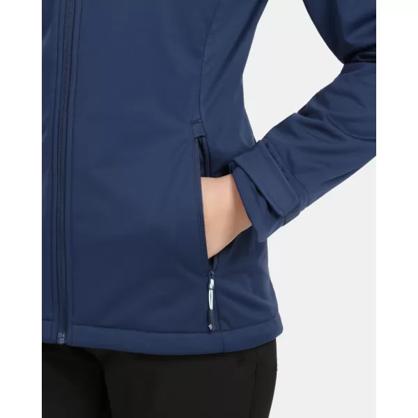  Ženska softshell jakna KILPI ONTAVIA-W 1L0113KI TAMNOPLAVA 