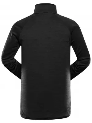 Muški sweatshirt koji se brzo suši ALPINE PRO ONNEC 4 CRNA