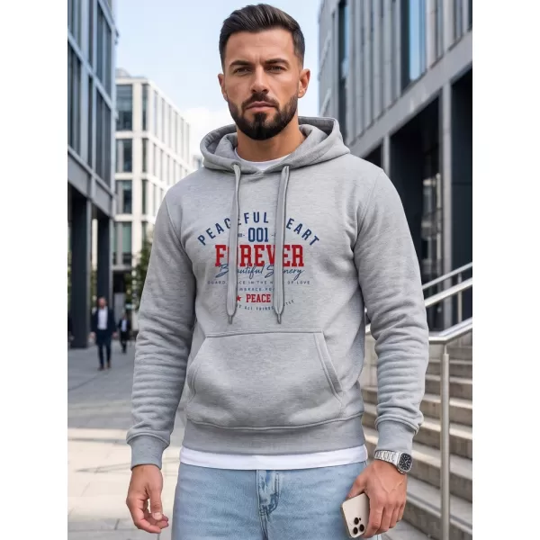  Muški sweatshirt DSTREET NX5150BX-02-09 SVIJETLOSIVA 