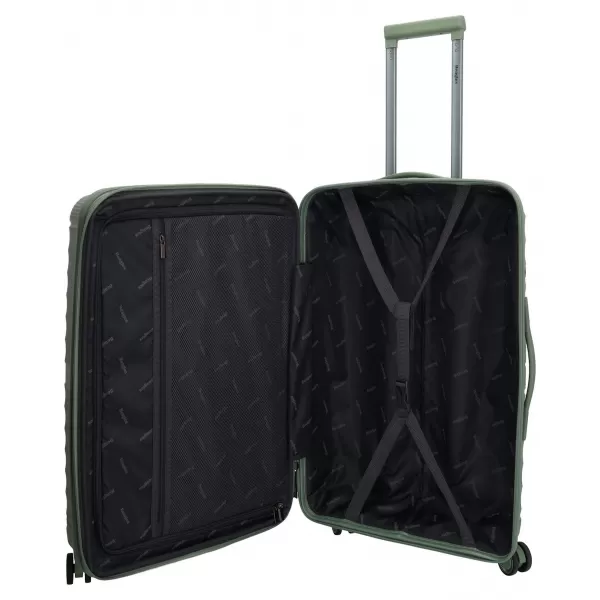  Kofer od školjke BEAGLES TRAVEL M 25138 PRIRODNO ZELENA 