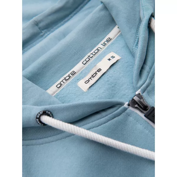  Muški sweatshirt OMBRE OM-SSBZ-0272 PLAVA 
