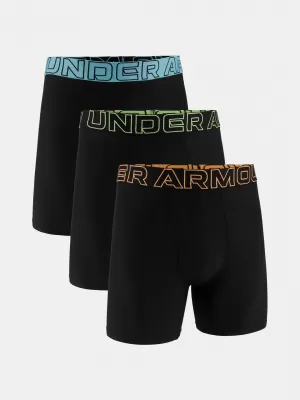 Muške bokserice UNDER ARMOUR UA PERFORMANCE TECH - SOLID 6 - 3PK CRNA