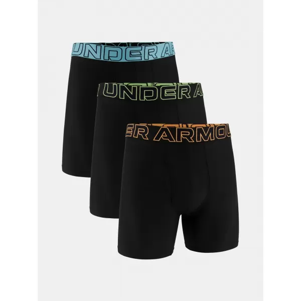  Muške bokserice UNDER ARMOUR UA PERFORMANCE TECH - SOLID 6 - 3PK CRNA 