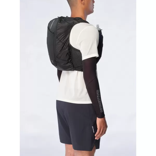  Ruksak SALOMON ACTIVE SKIN 12 LC2177400 CRNO/METALNO 