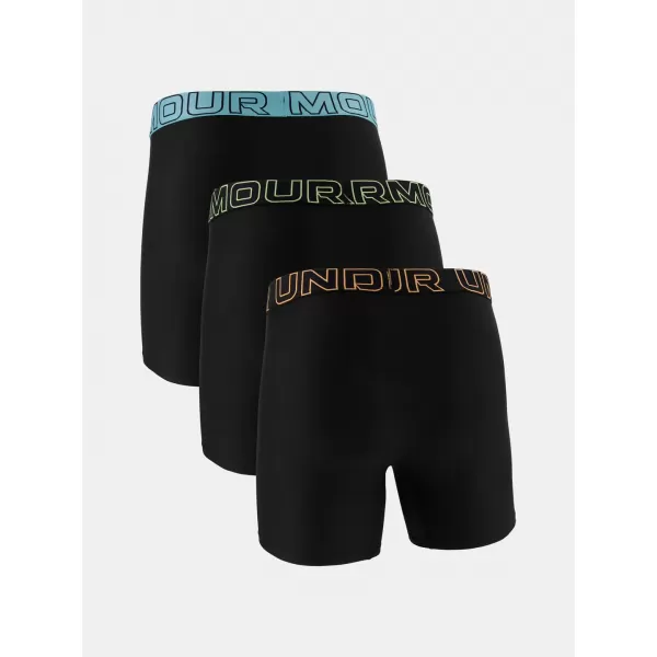  Muške bokserice UNDER ARMOUR UA PERFORMANCE TECH - SOLID 6 - 3PK CRNA 