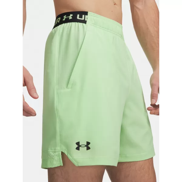  Muške kratke hlače UNDER ARMOUR UA VANISH WOVEN 6IN SHORTS 1373718-712 ZELENA 
