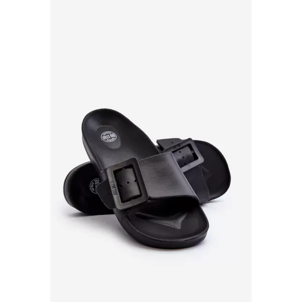  Ženske papuče BIG STAR SHOES FF274A389 CRNA 