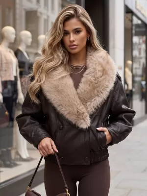 Ženska jakna DSTREET TY6028 SMEĐA