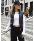 Ženska jakna DSTREET TY5733 CRNA