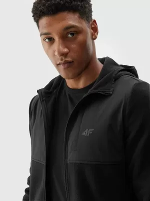 Muški sweatshirt 4F WMM00TSWSM1768 DUBOKA CRNA