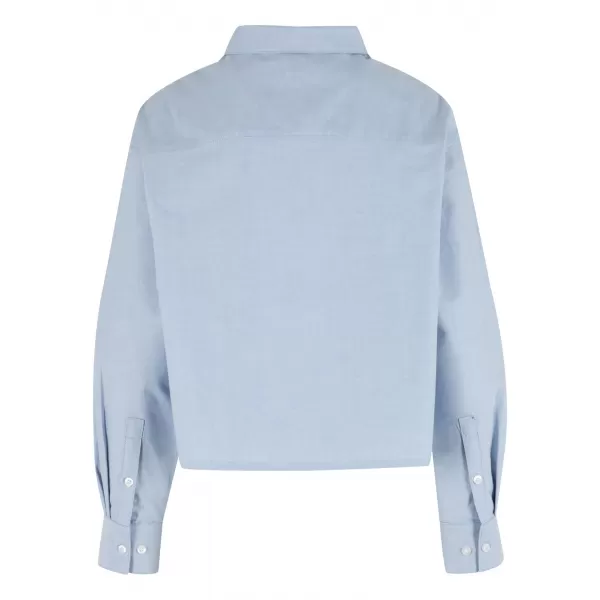  Ženska košulja URBAN CLASSICS TB8170 SVJETLO HORIZONT PLAV 