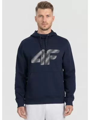 Muški sweatshirt 4F WMM00TSWSM2548 NAVIKE