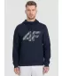 Muški sweatshirt 4F WMM00TSWSM2548 NAVIKE