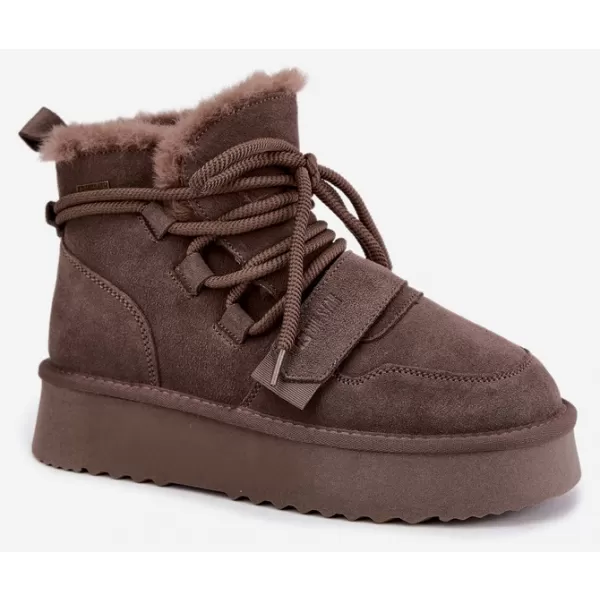  Ženske cipele BIG STAR SHOES UU274315 SMEĐE/BEŽ SJENE 