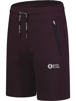 Muške pamučne kratke hlače NORDBLANC RELAXEDFIT NBSPM8254 LJUBIČASTA