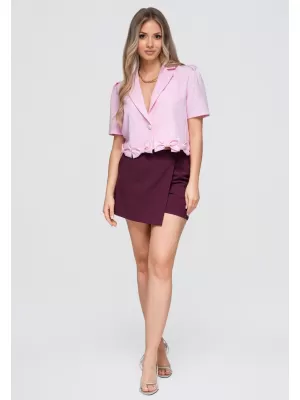 Ženska jakna OMBRE OW-BL-E0002 RUŽIČASTA