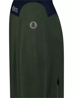Muški lagani sweatshirt od flisa NORDBLANC CRACKLE NBSFM8373 ZELENA