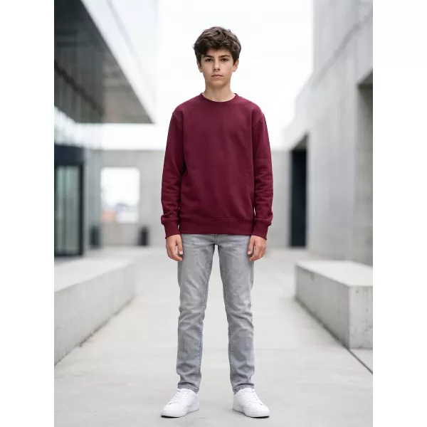  Dječji sweatshirt MALFINI CREW 427 GRANAT 