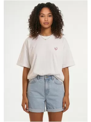 Ženska majica kratkih rukava URBAN CLASSICS TB8754 BIJELA