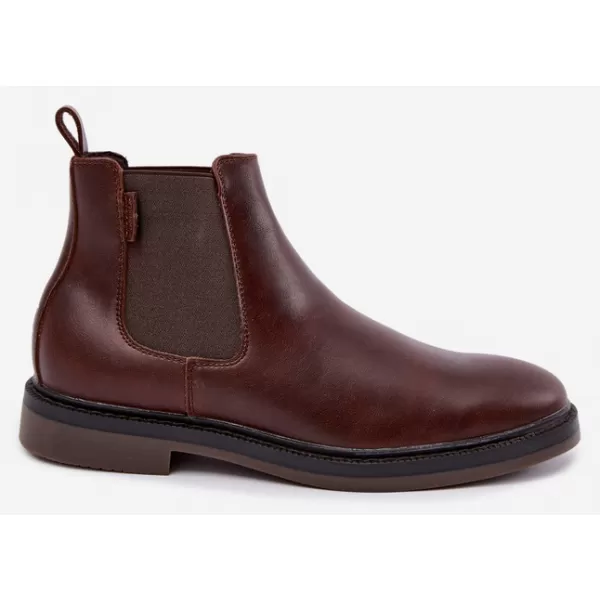  Muške cipele BIG STAR SHOES UU174279 SMEĐE/BEŽ SJENE 