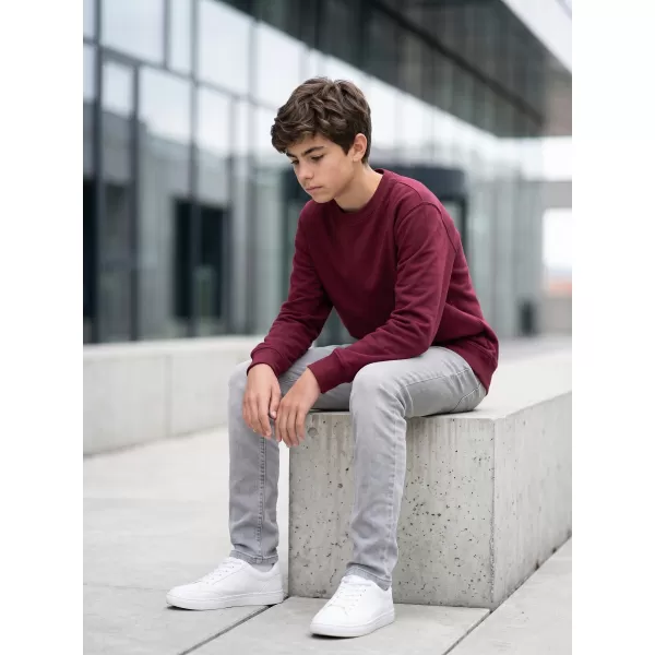  Dječji sweatshirt MALFINI CREW 427 GRANAT 