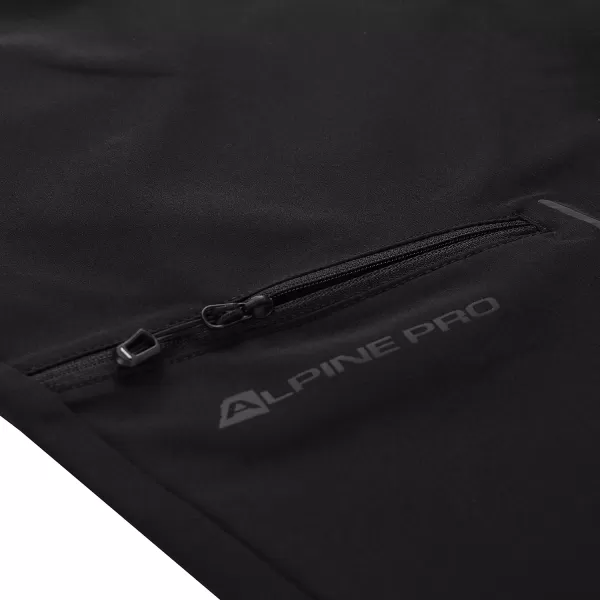  Muške capri hlače ALPINE PRO WEDER 2 CRNA 