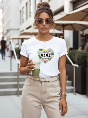 Ženska majica kratkih rukava DSTREET NX5029RY-WH BIJELA