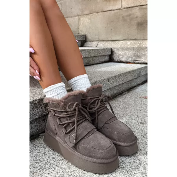  Ženske cipele BIG STAR SHOES UU274315 SMEĐE/BEŽ SJENE 