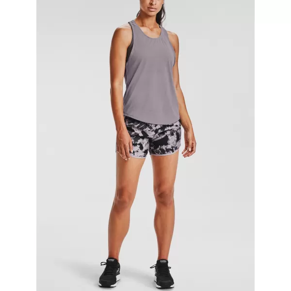  Ženske kratke hlače UNDER ARMOUR W UA FLY BY 2.0 PRINTED SHORT 1350198-591 LJUBIČASTA 