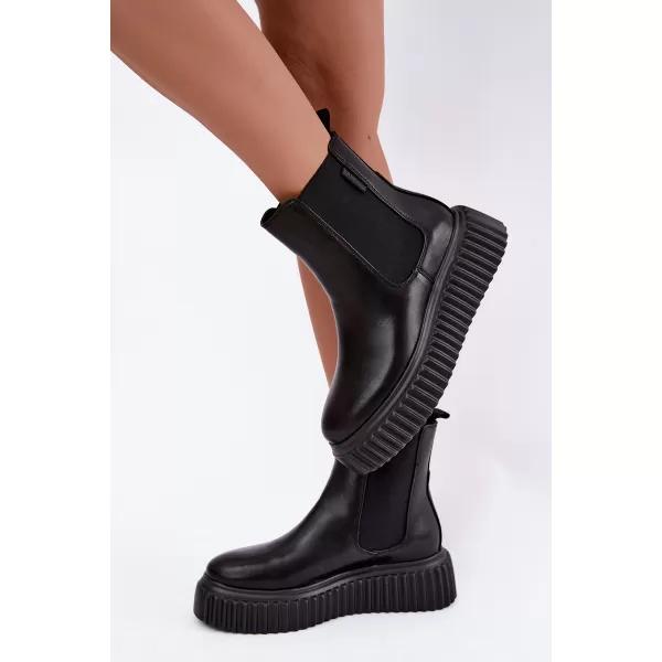  Ženske gležnjače BIG STAR SHOES UU274334 CRNA 