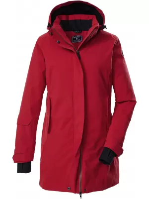 Ženska parka KILLTEC KOW 20 CRVENA
