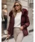 Ženska jakna DSTREET TY6003 TAMNOCRVENA