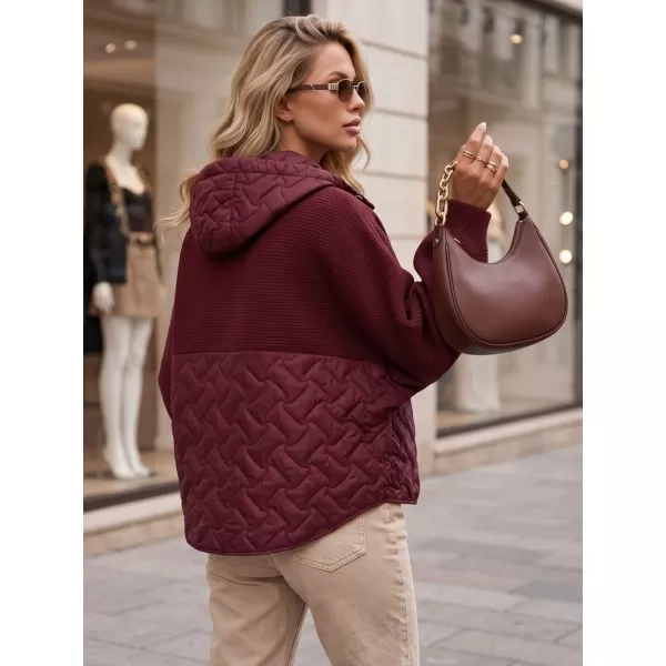  Ženska jakna DSTREET TY5916 TAMNOCRVENA 
