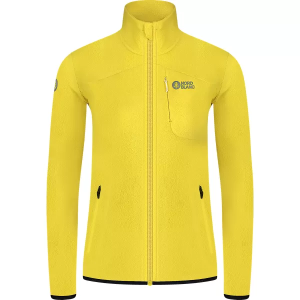  Ženska lagana majica od flisa NORDBLANC MAPLE NBSFL8374 JANTAR 