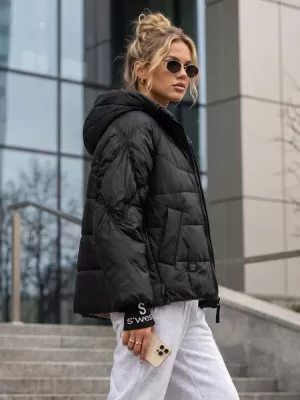 Ženska jakna DSTREET TY5759 CRNA