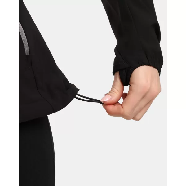  Ženska softshell jakna KILPI BALEO-W 1L0114KI CRNA 