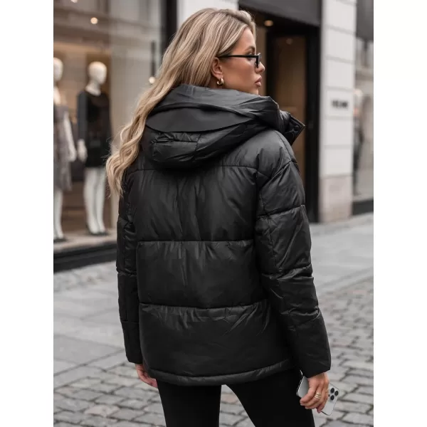  Ženska jakna DSTREET TY5966 CRNA 