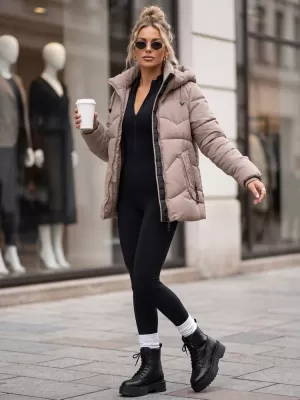 Ženska jakna DSTREET TY5753 KAKI